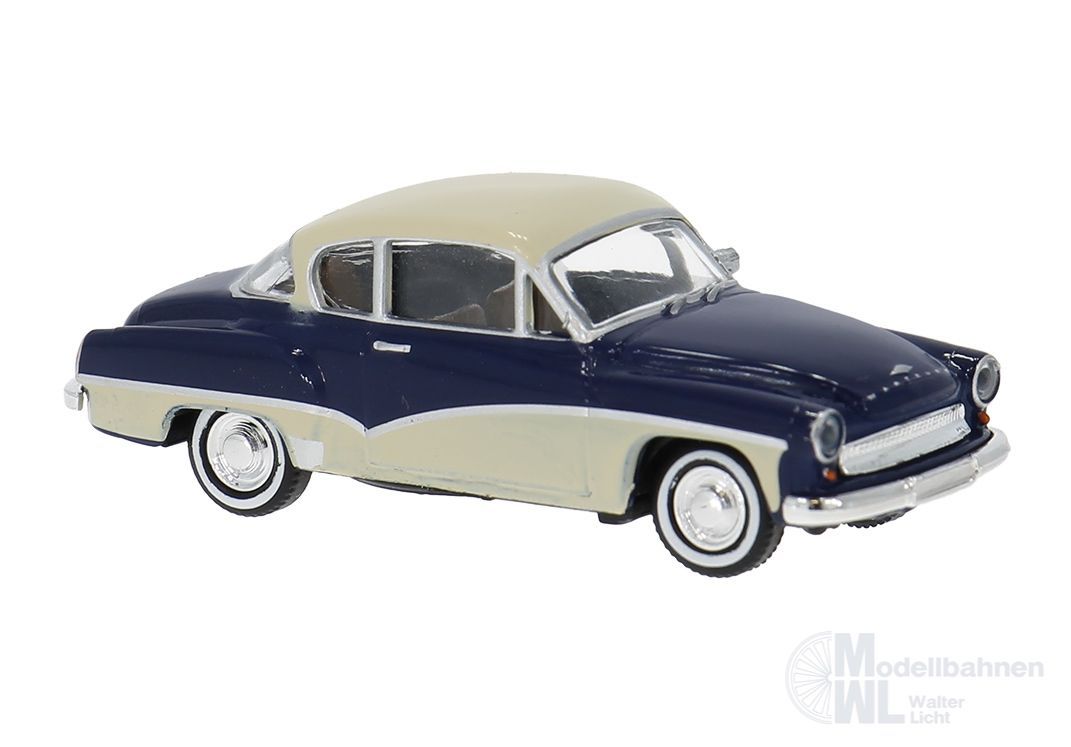 Brekina 27160 - Wartburg Coupe in dunkelblau H0 1:87