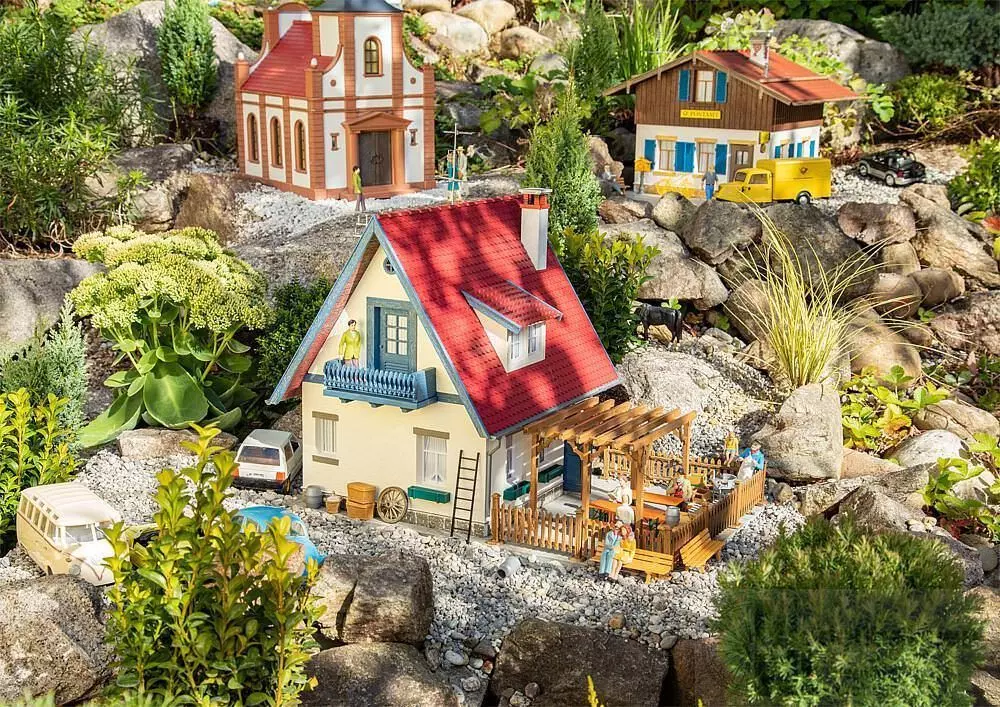 Pola 331084 - Einfamilienhaus mit Pergola Spur G 1:22,5