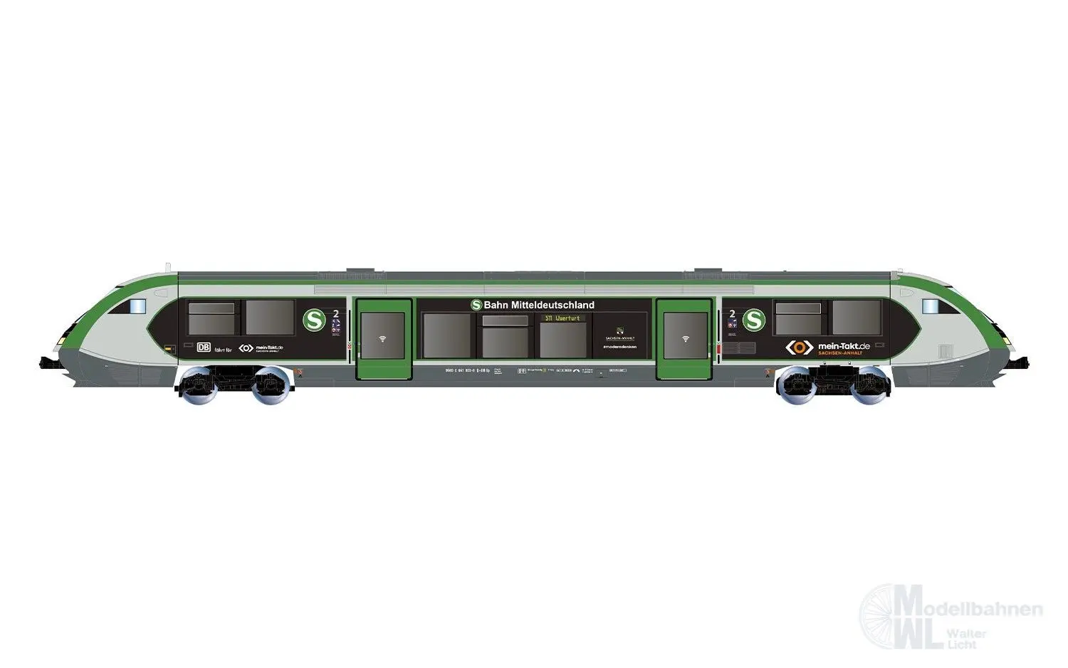 Arnold 2685S - Triebwagen BR 641 S-Bahn Mitteldeutschland Ep.VI N 1:160 Sound
