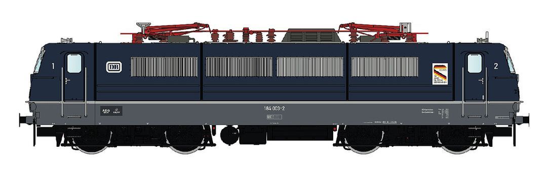 LS Models  - E-Lok BR 184 003 DB Ep.IVc H0/GL Sound