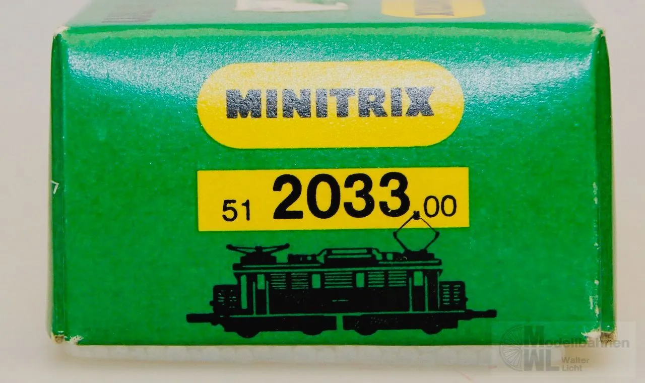 Trix 12033 - MINITRIX - E-Lok BR 144 083-3 DB Ep.IV N 1:160