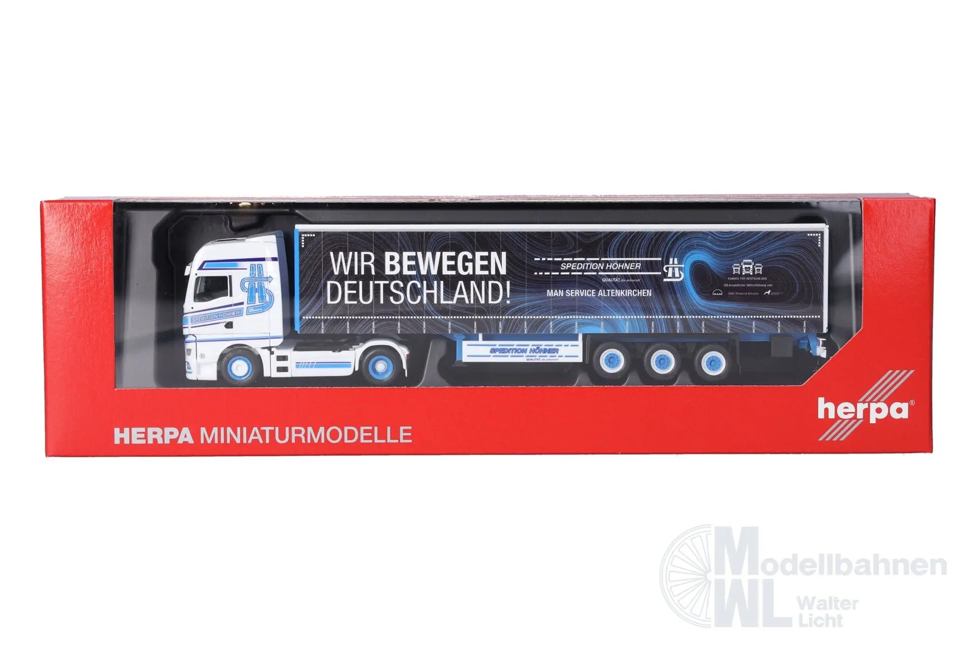Herpa 320320 - MAN TGX GX GaPl-Sz Höhner H0 1:87