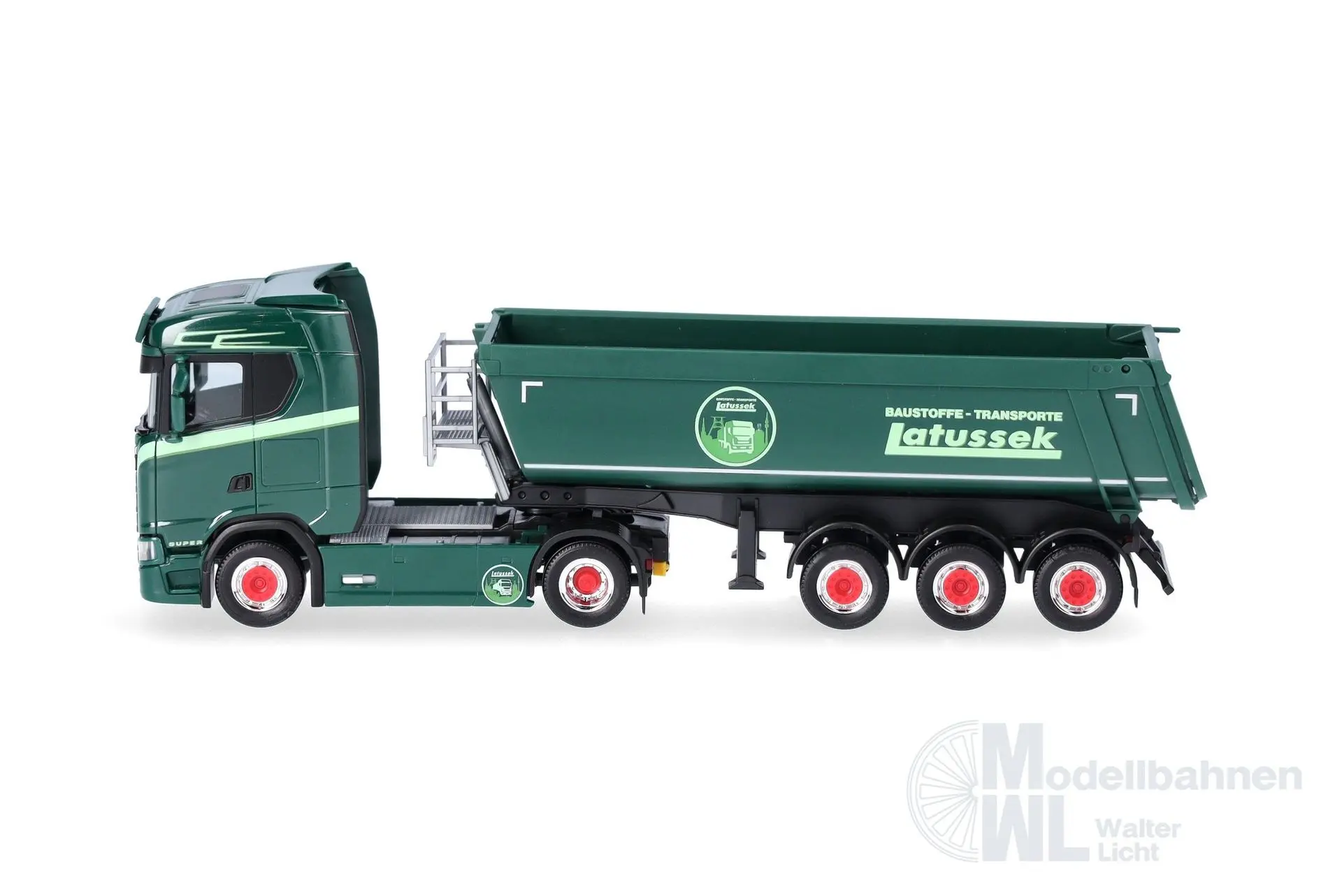 Herpa 320337 - Scania CS 20 ND Rundmulden-Sz H0 1:87