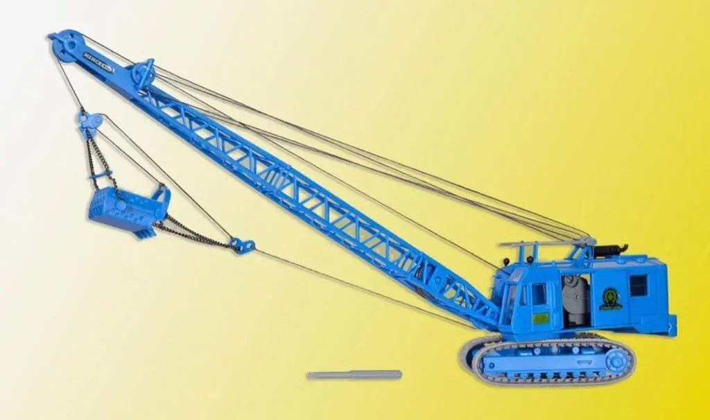 Kibri 39156 - Arbeitsponton mit MENCK Bagger M154 LC mit Schürfkübel H0 1:87