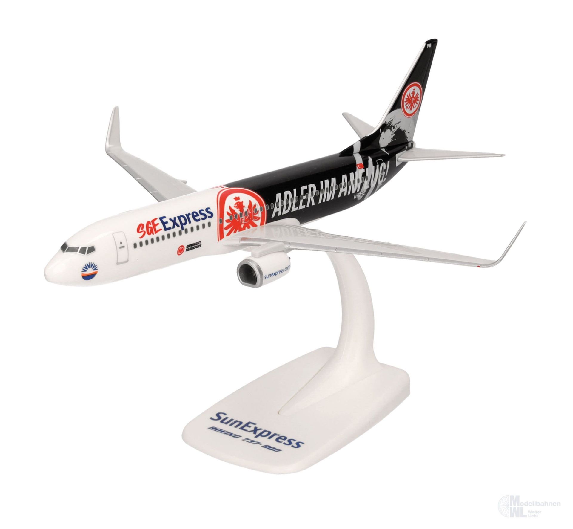 Herpa 614481 - Boeing 737 Sun Exp. SGE Adler 1:200 1:200
