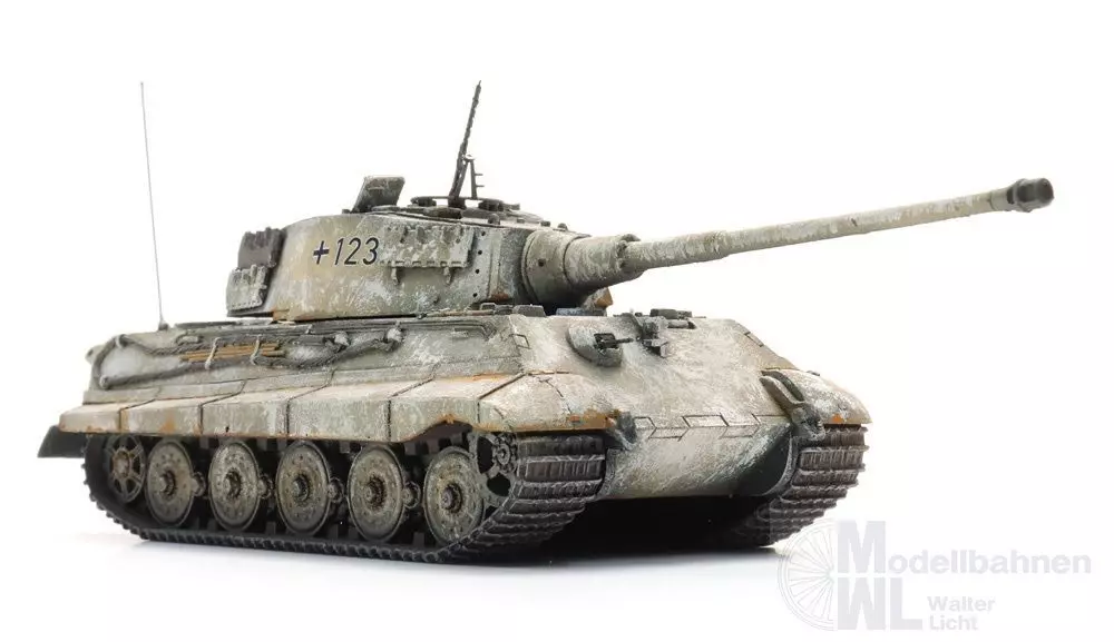 ARTITEC b.v. 6870654 - WM Tiger II Winter s.Pz.Abt.503 Fertigmodell H0 1:87