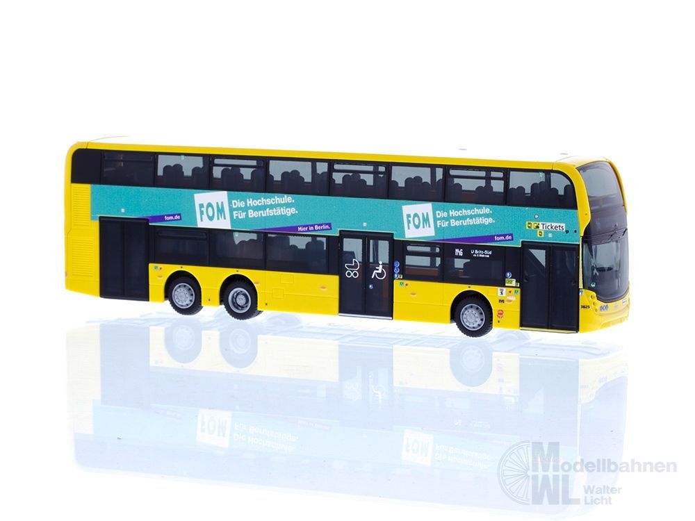 Rietze 78035 - Alexander Dennis Enviro500 BVG-FOM H0 1:87