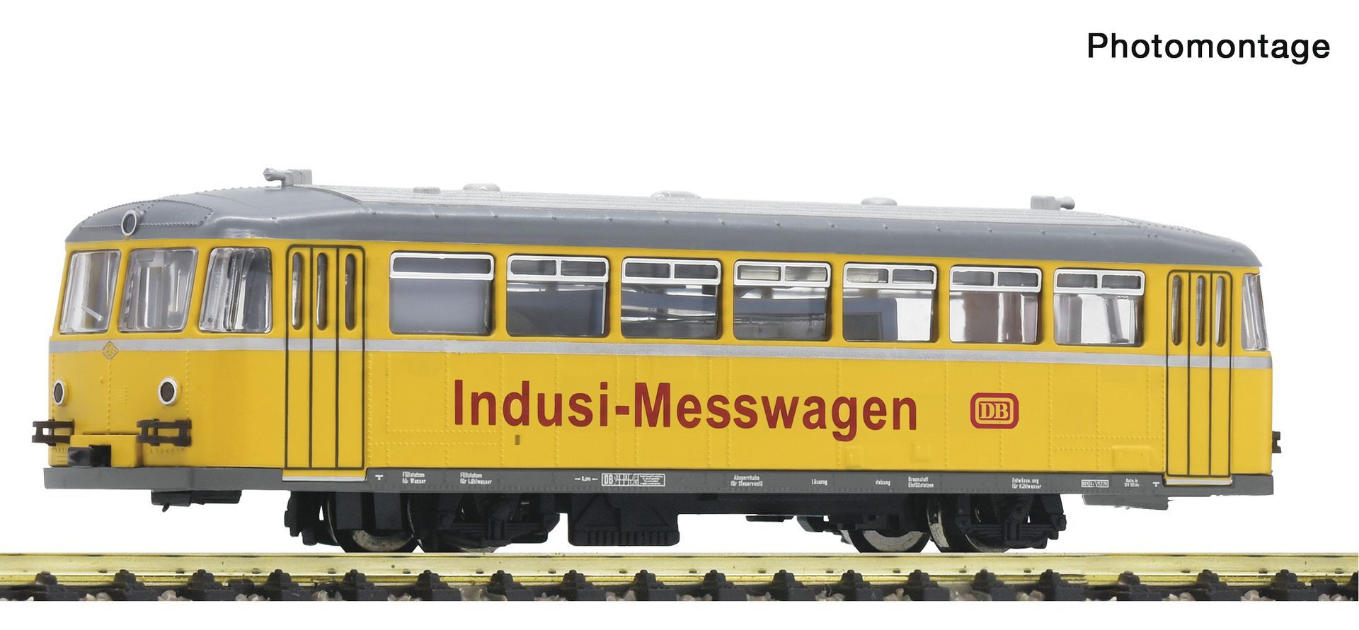 Fleischmann 7760020 - Schienenbus Messwagen DB Ep.IV N 1:160