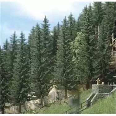 Busch 6134 - 2 Fichten 170/195 mm H0 1:87