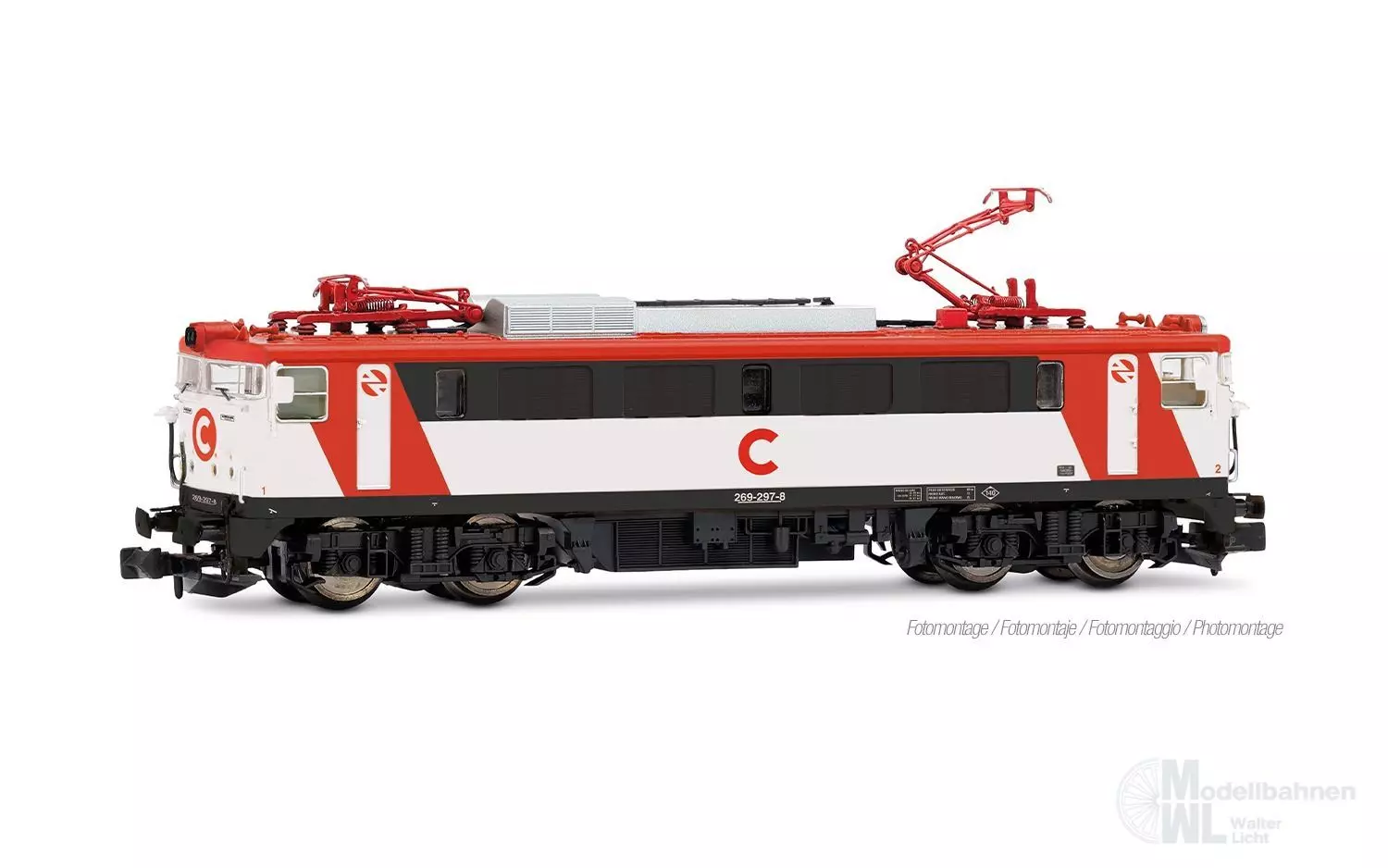 Arnold 2675D - E-Lok BR 269 RENFE Ep.V Cercanias N 1:160 Digital