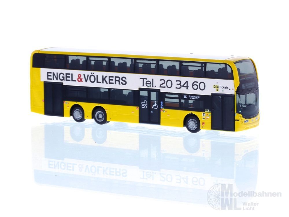 Rietze 78028 - Alexander Dennis Enviro 500 BVG - Engel & Völkers H0 1:87