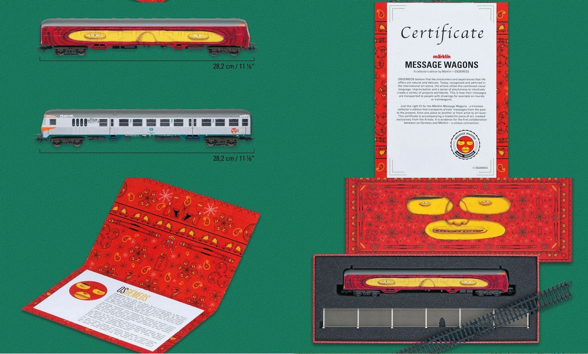 Märklin 46535 - MÄRKLIN - Message Wagon - OSGEMEOS H0/WS