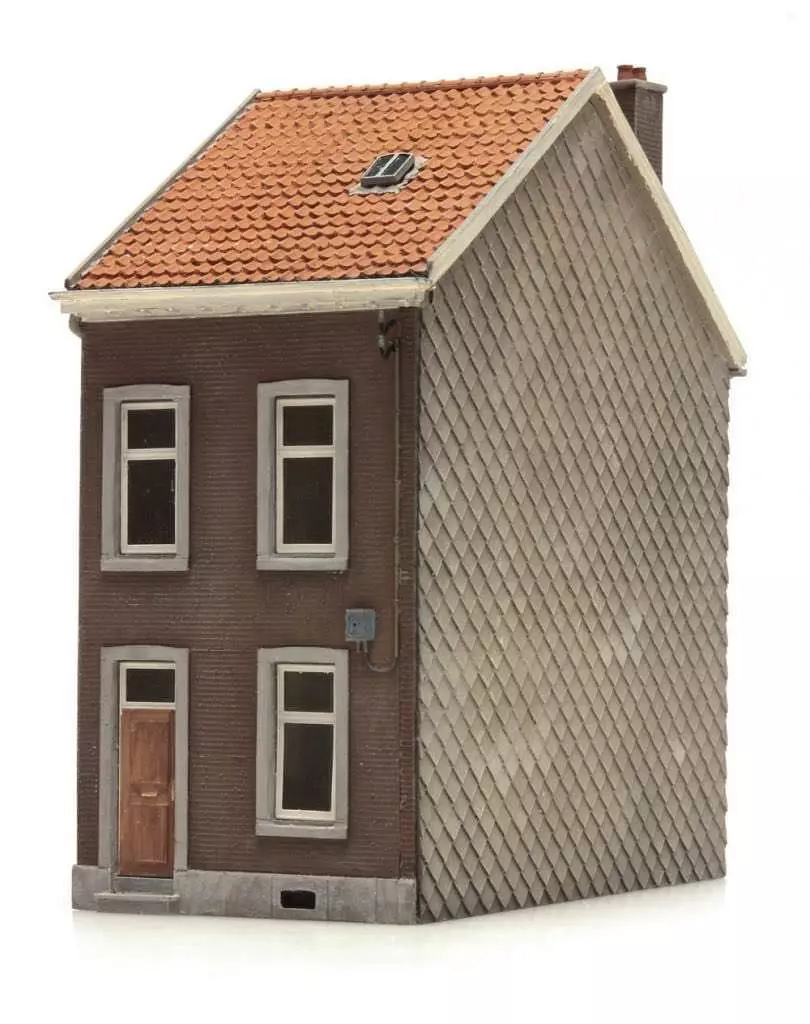 ARTITEC b.v. 10346 - Belgisches Reihenhaus 'Vandervelde' BAUSATZ H0 1:87
