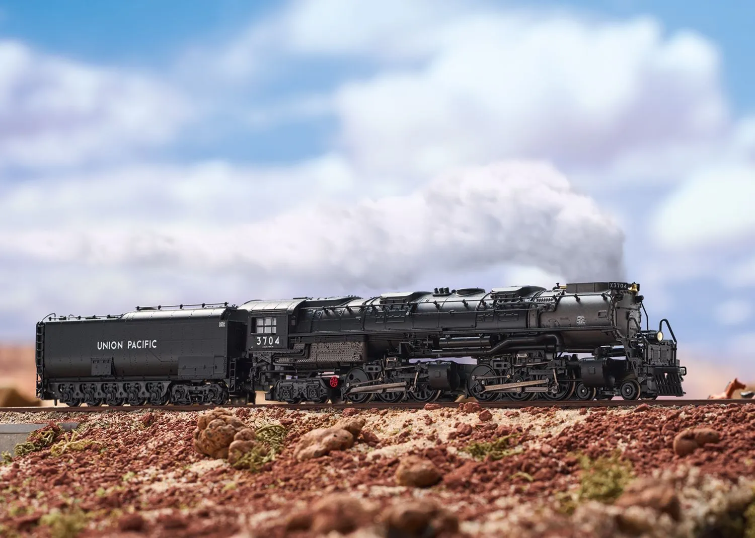 Trix 16489 - Dampflok Reihe 3700 USA Challenger N 1:160 Sound