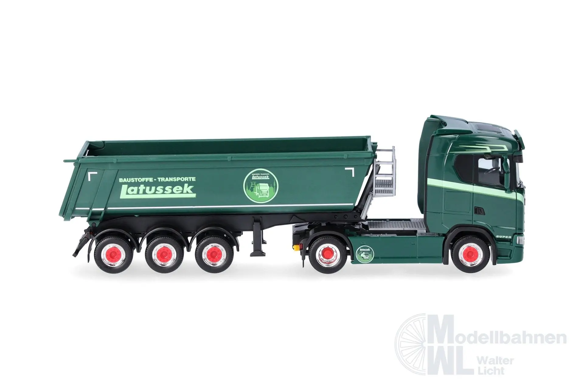 Herpa 320337 - Scania CS 20 ND Rundmulden-Sz H0 1:87