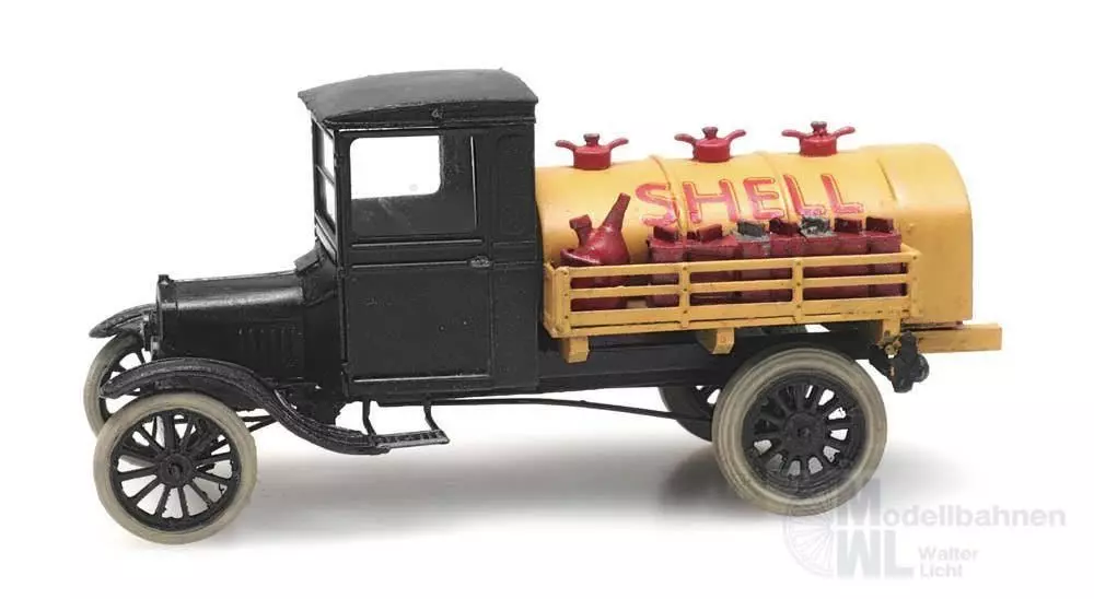 ARTITEC b.v. 387418 - Ford Model TT Tankwagen Shell H0 1:87