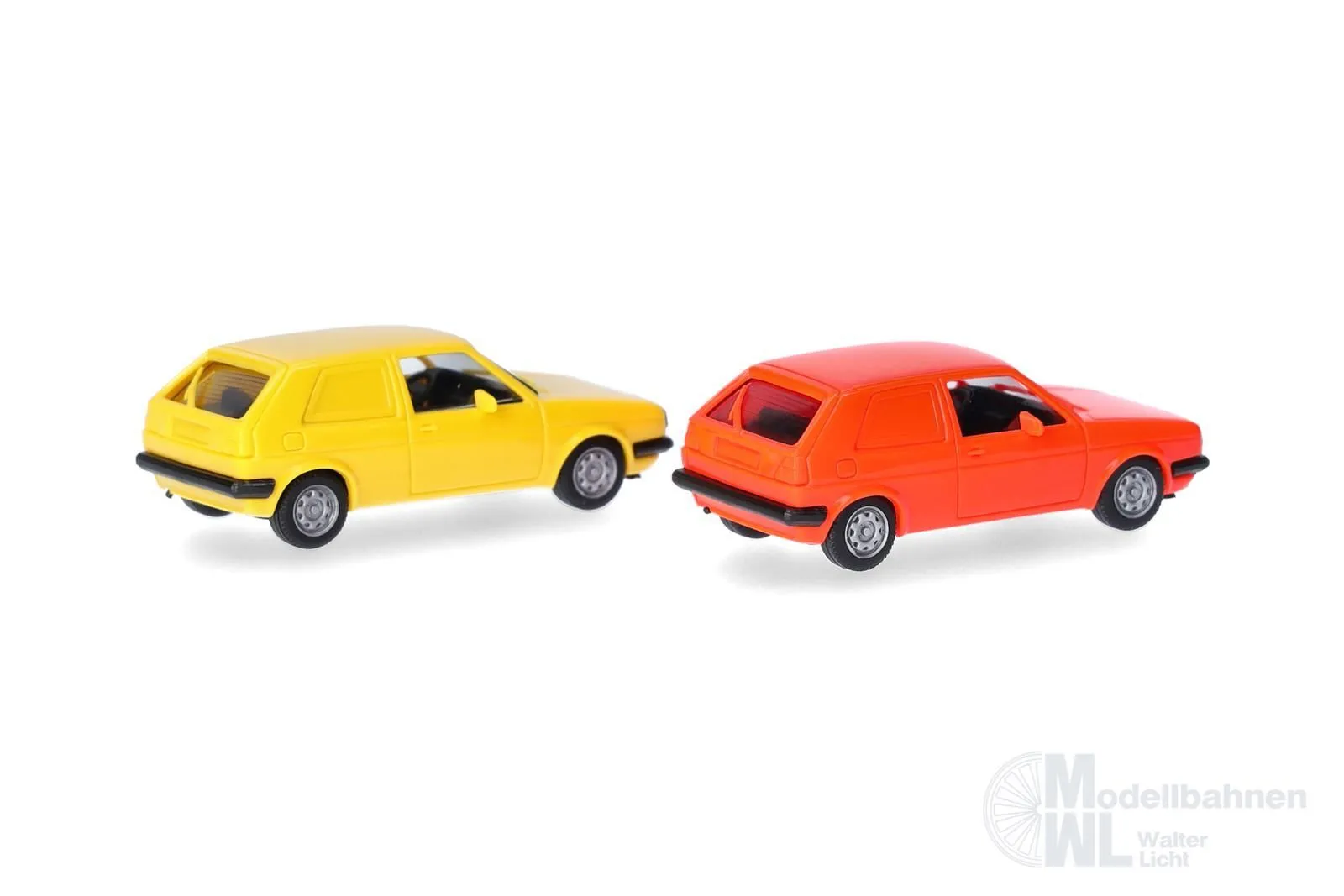 Herpa 014281 - MiKi VW Golf II 2-türig 2 Stück H0 1:87