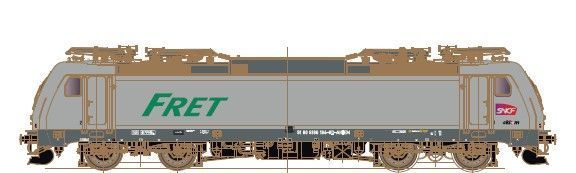 Lenz 40312-11 - E-Lok Traxx BR 186 184-8 SNCF/Fret Ep.VI Spur 0