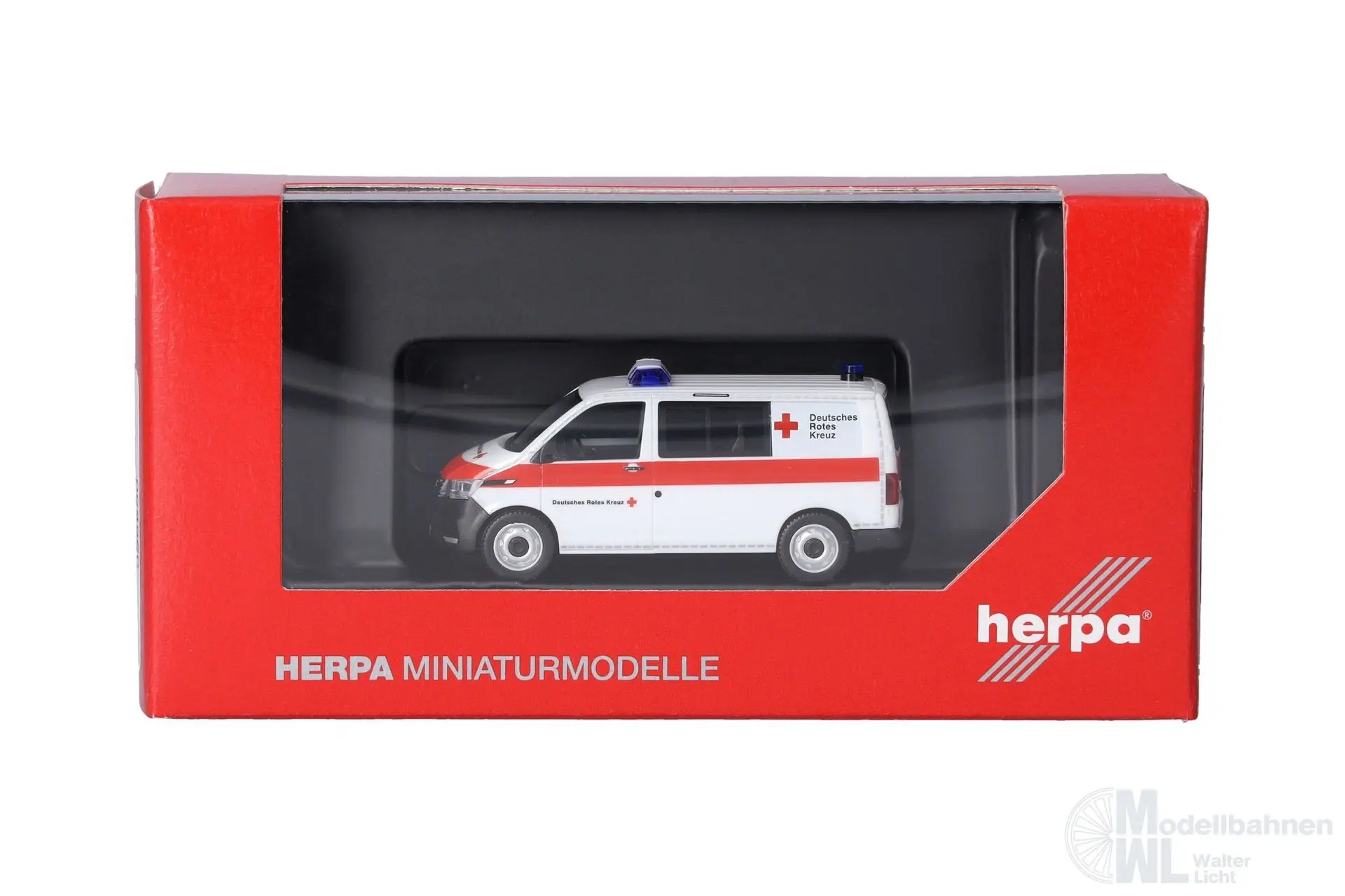 Herpa 098960 - VW T6.1 Halbbus DRK H0 1:87