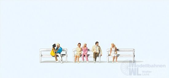 Preiser 79092 - Sitzende Paare N 1:160