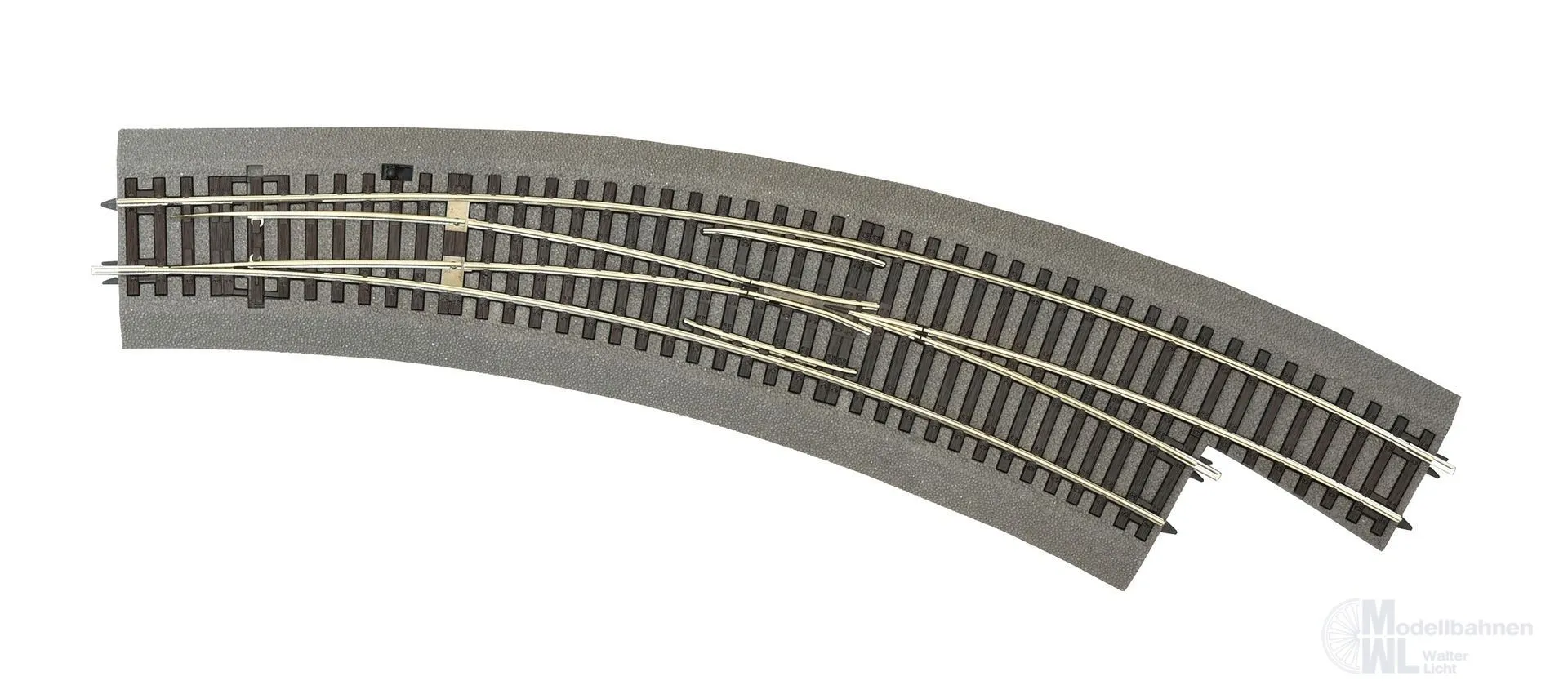 Roco 42575 - Bogenweiche rechts BWR 5/6 Handantrieb H0/GL