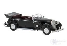Brekina 21058 - Mercedes-Benz 770K offen schwarz H0 1:87