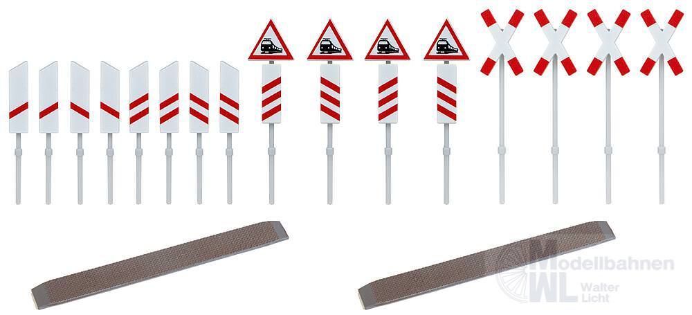 Faller 191831 - Unbeschrankter Bahnübergang H0 1:87 Faller 191831 - Unbeschrankter Bahnübergang H0 1:87