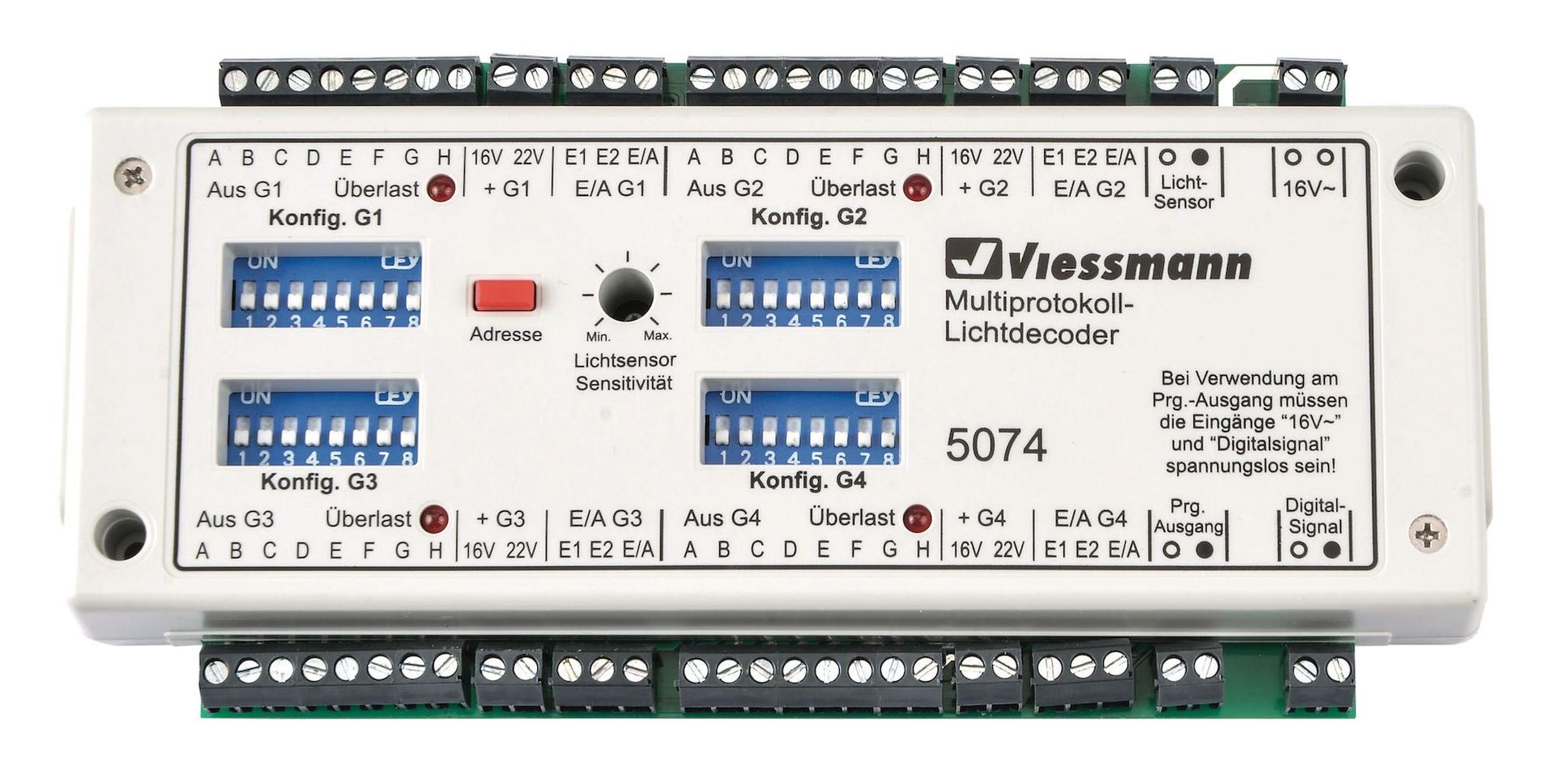 Viessmann 5074 - Multiprotokoll-Lichtdecoder