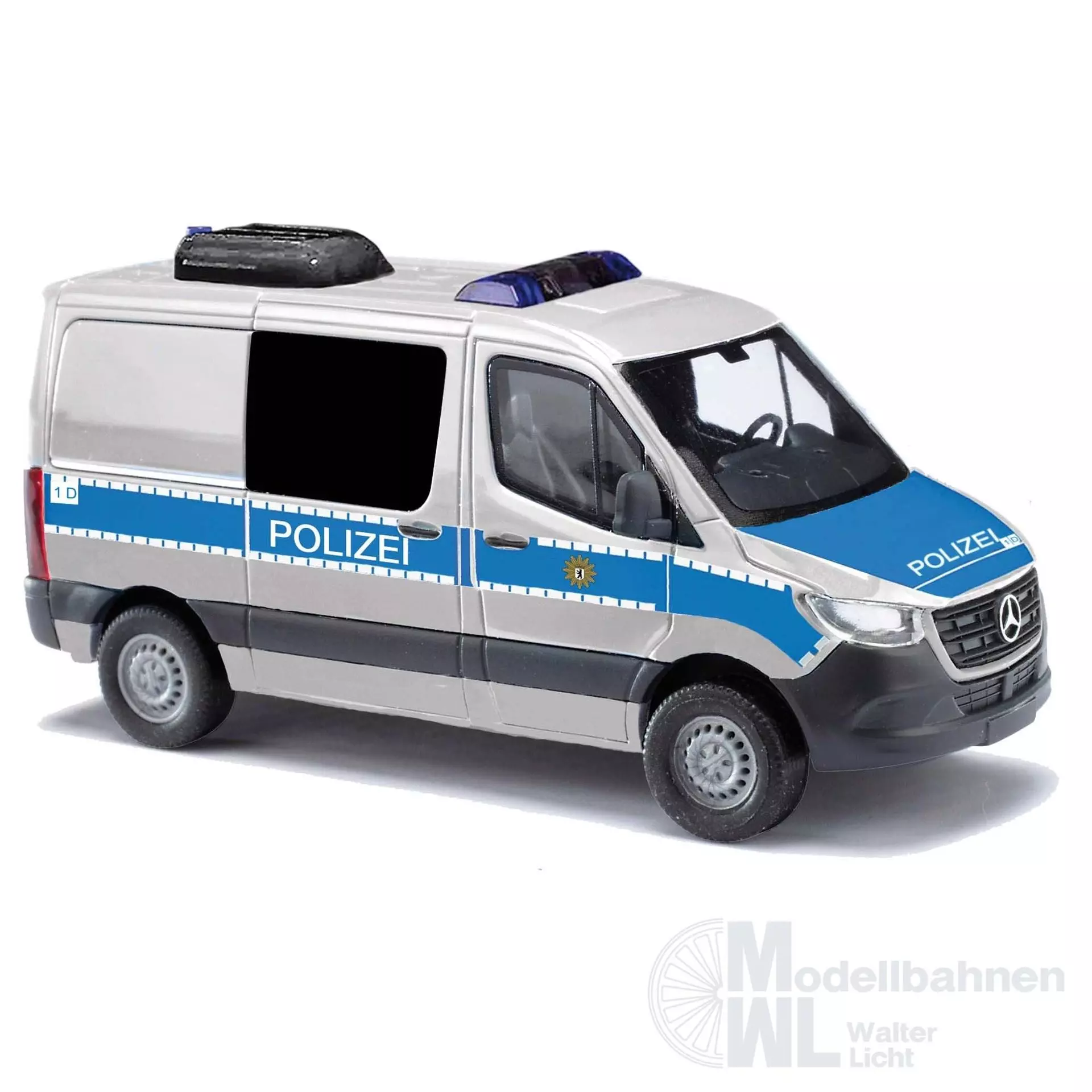 Busch 53463 - Mercedes Sprinter kurz Polizei H0 1:87