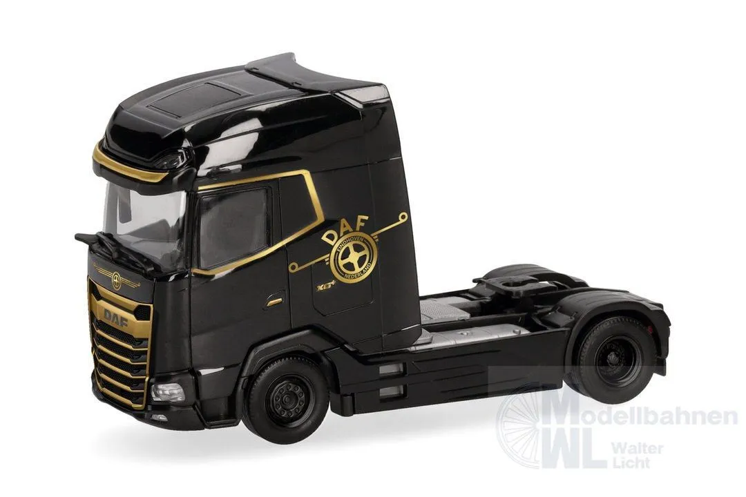Herpa 322171 - DAF XG+ facelift Zugmaschine 2achs, schwarz H0 1:87