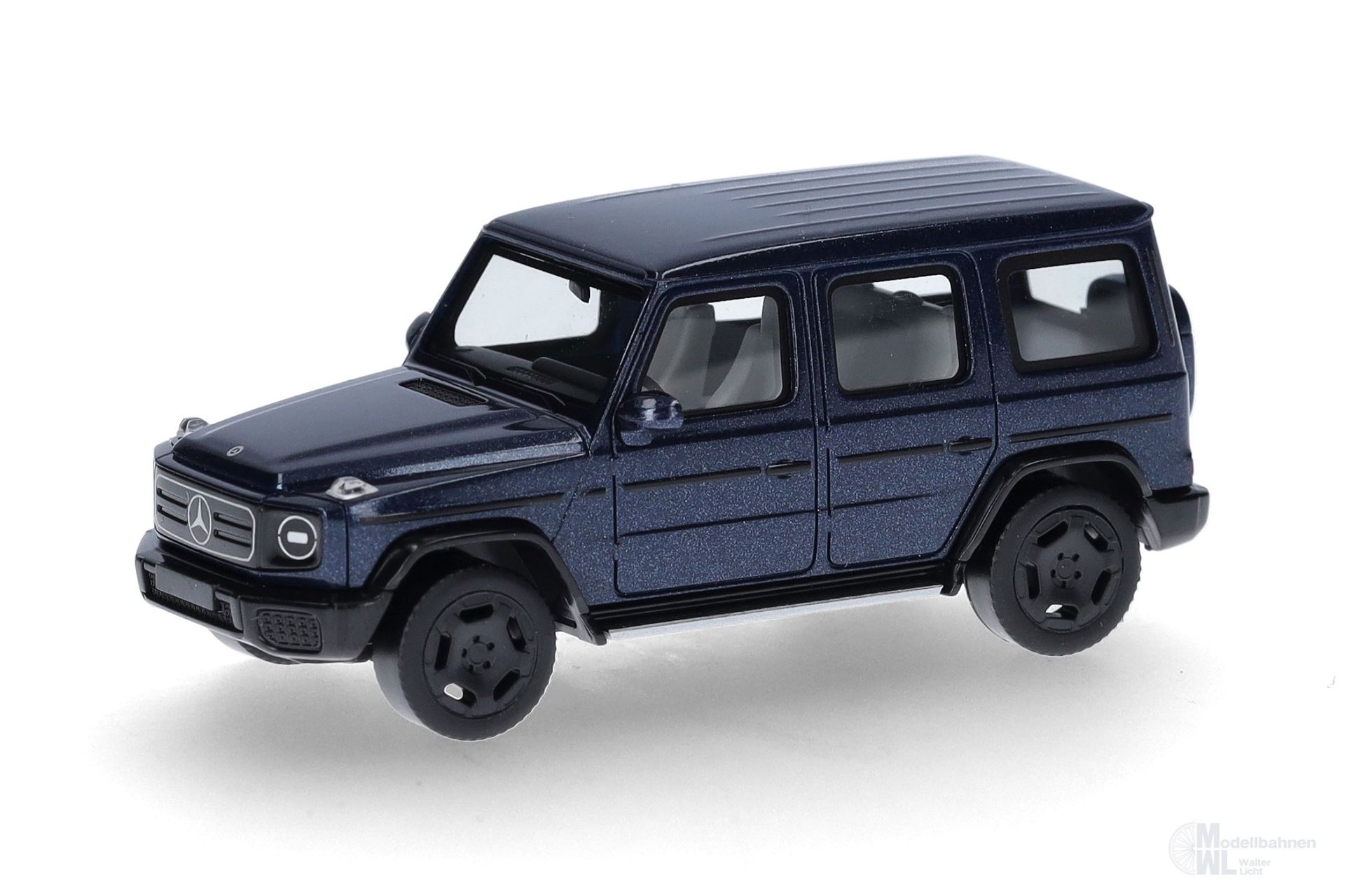 Herpa 431194 - Mercedes-Benz G580 EQ (N465) blaumetallic H0 1:87 Herpa 431194 - Mercedes-Benz G580 EQ (N465) blaumetallic H0 1:87