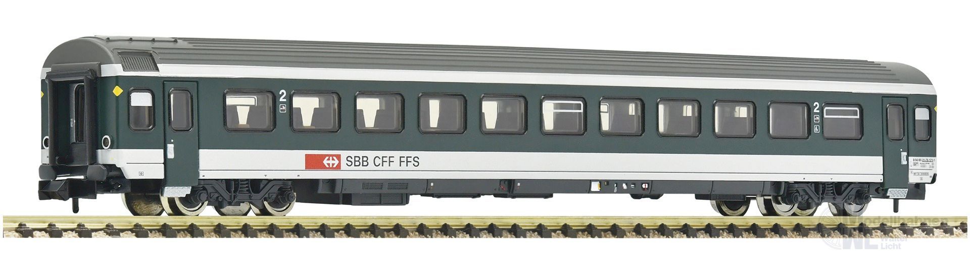 Fleischmann 6260058 - Personenwagen SBB Ep.V 2.Kl. 2.Betr.Nr. N 1:160