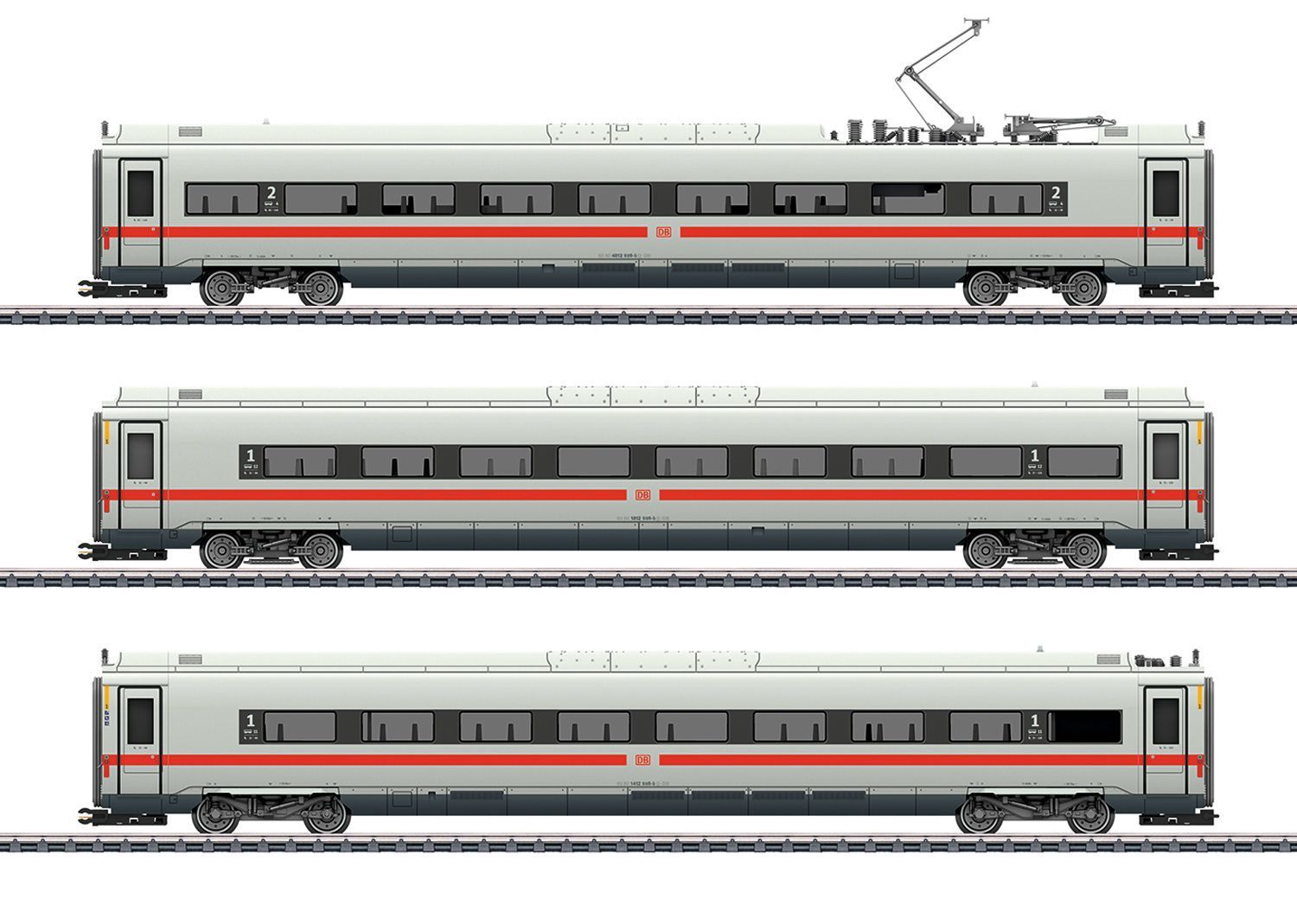 43726_set_rgb72 Märklin 43726 - Ergänzungs-Set zum ICE 4 DB Ep.VI 3.tlg. H0/WS