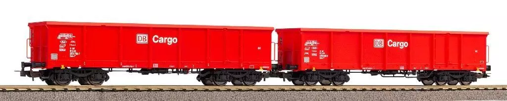 Piko 58234 - Güterwagen Set DB Ep.V Eaos 2.tlg. mit Sandladung H0/GL