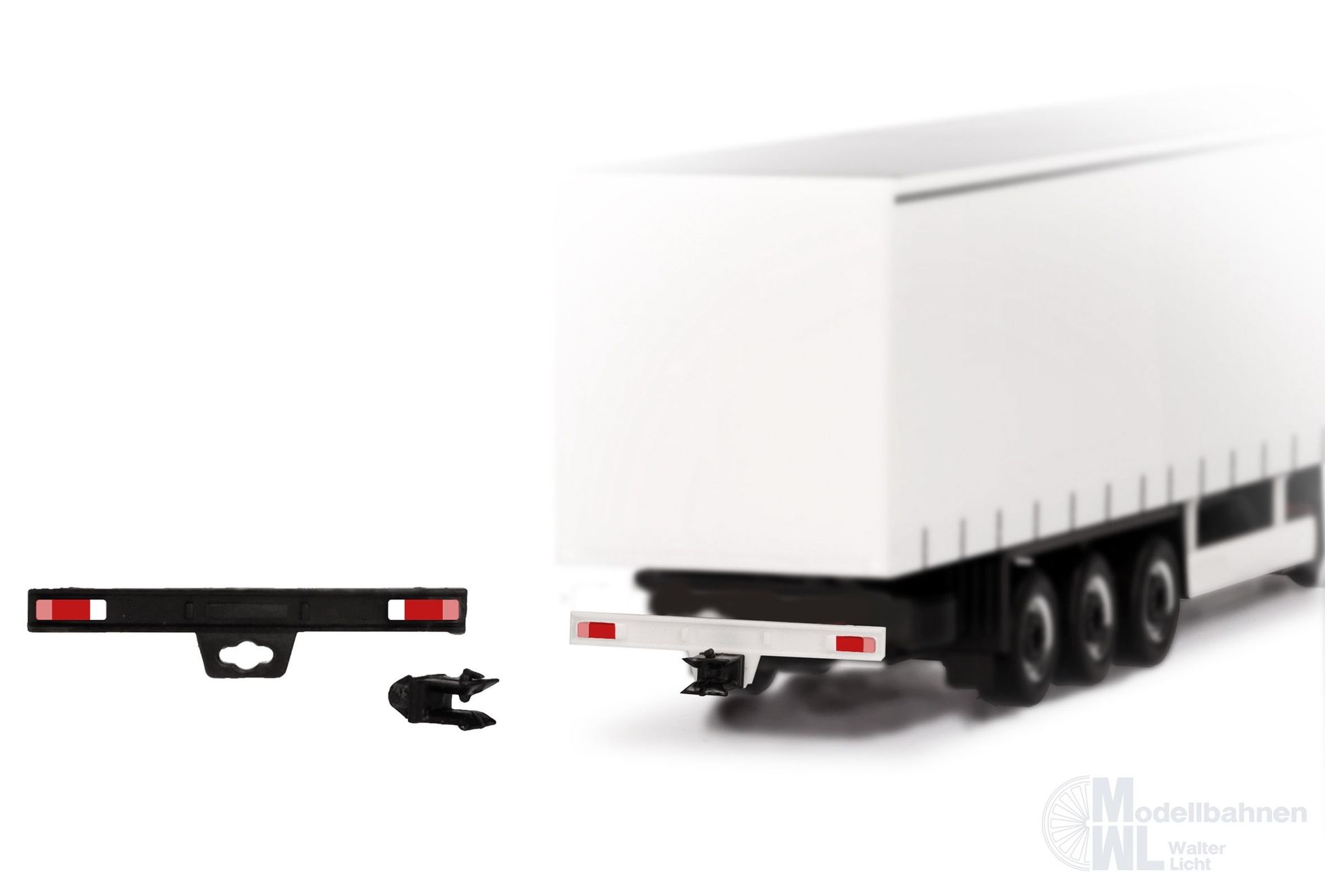 Herpa 054515 - Zubehör Heckstoßstange mit Kupplung H0 1:87 Herpa 054515 - Zubehör Heckstoßstange mit Kupplung H0 1:87
