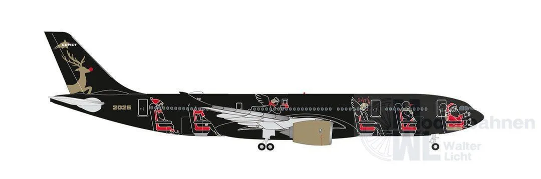 Herpa 539692 - Christmas 2026 Airbus A330-800neo 1:500