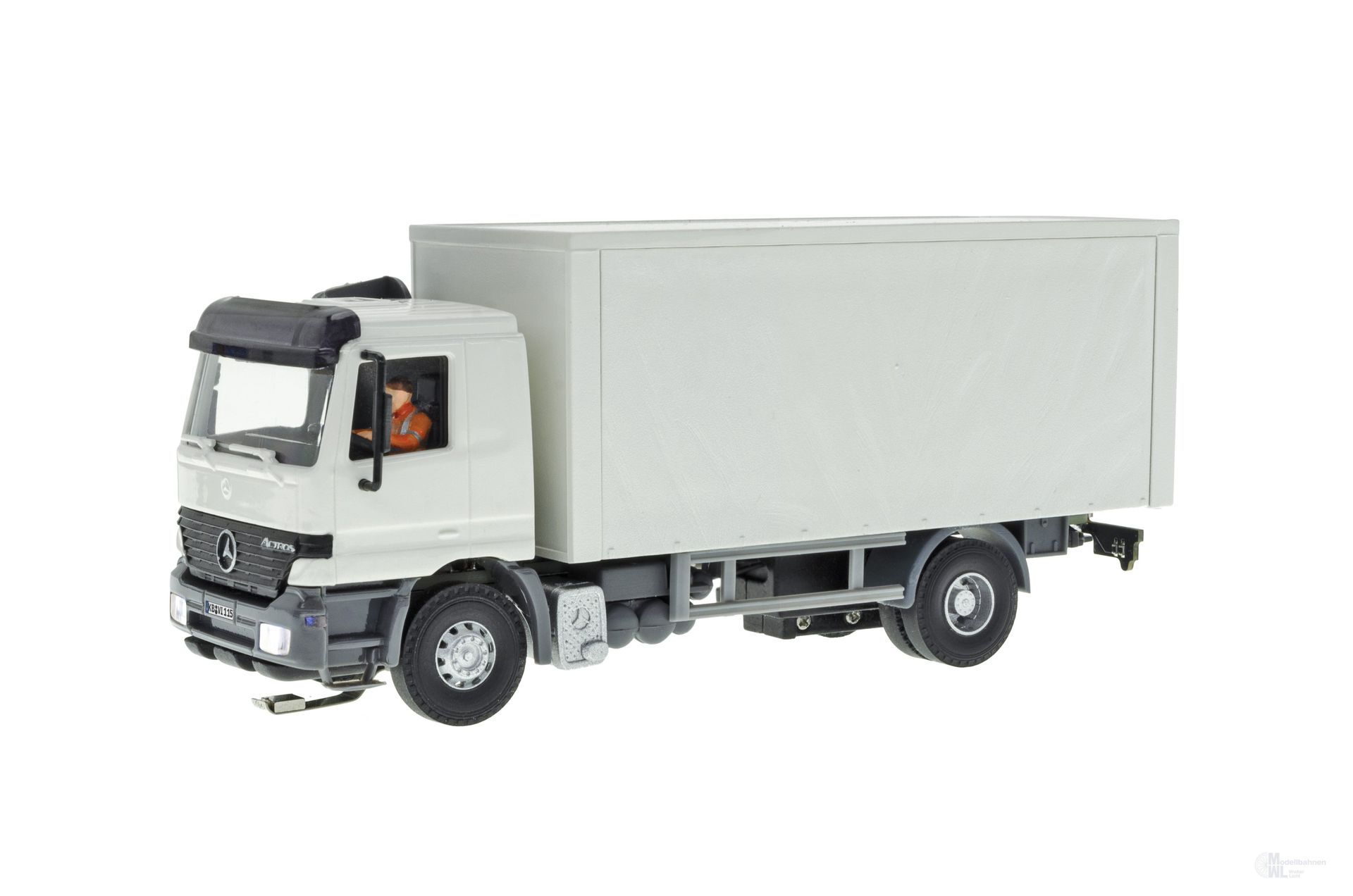 Viessmann 8115 - CarMotion Mercedes-Benz Actros 2-achs Koffer LKW Basis H0 1:87