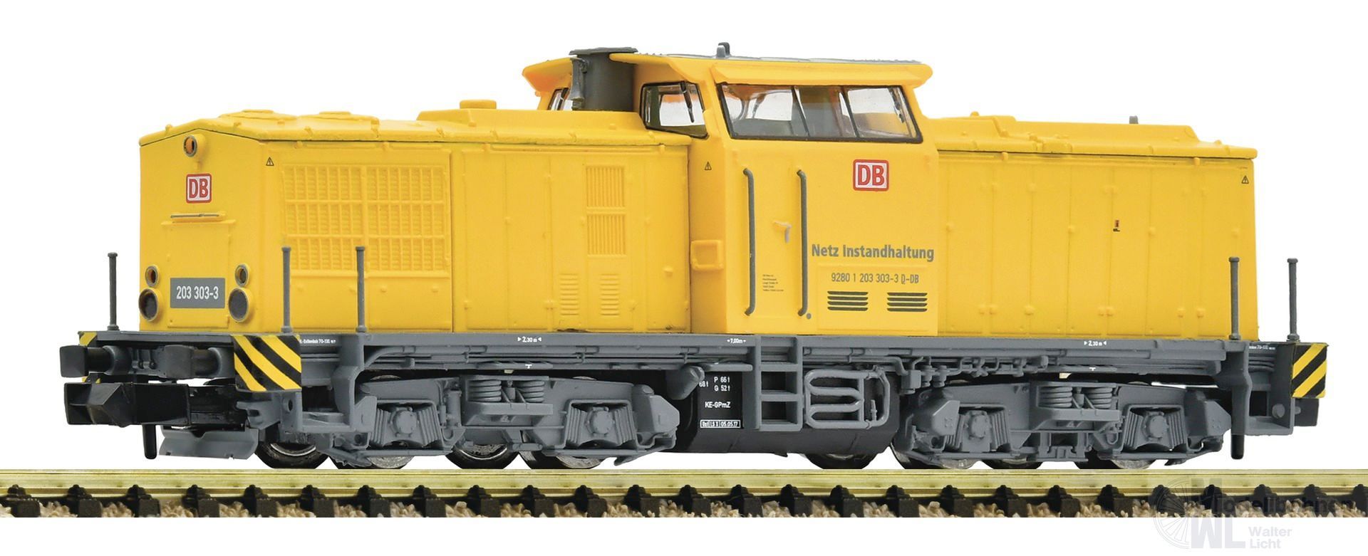 Fleischmann 7370032 - Diesellok BR 2023 303-3 DB Netz Ep.VI N 1:160 Sound
