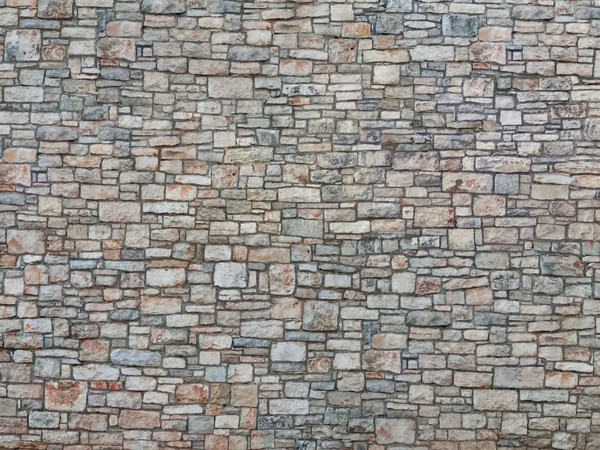 Noch 56640 - 3D-Kartonplatte Bruchsteinmauer bunt H0 1:87