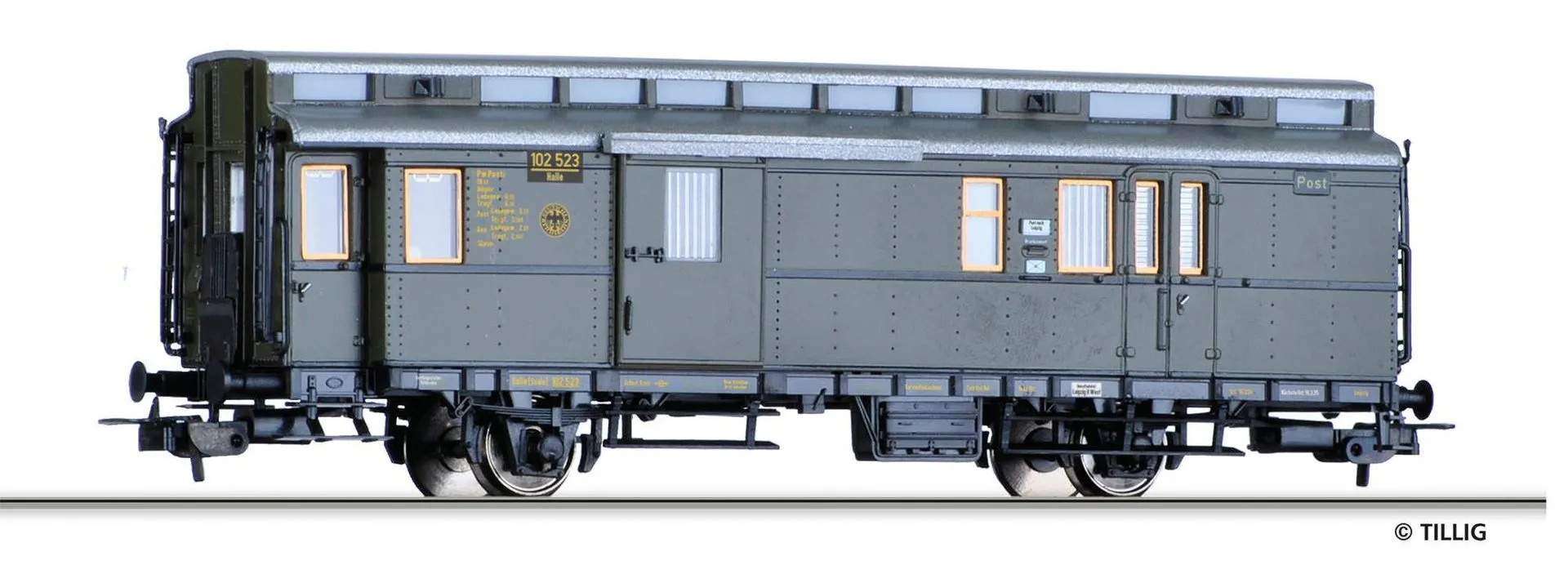 Tillig 74968 - Postwagen DRG Ep.II PwPosti-34 H0/GL
