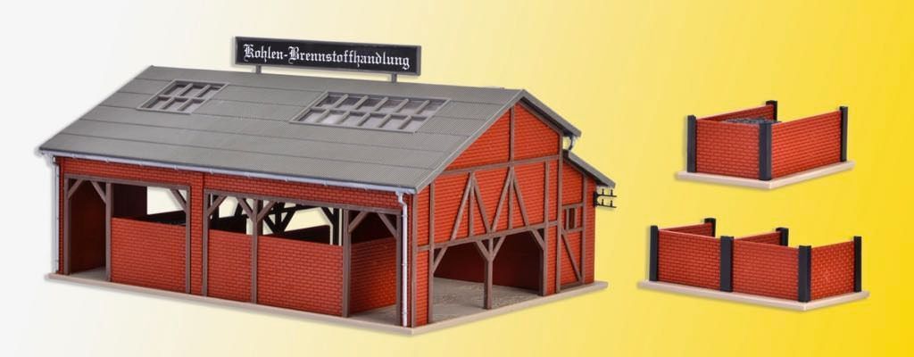 Vollmer 45615 - Kohlen-Brennstoffhandlung H0 1:87