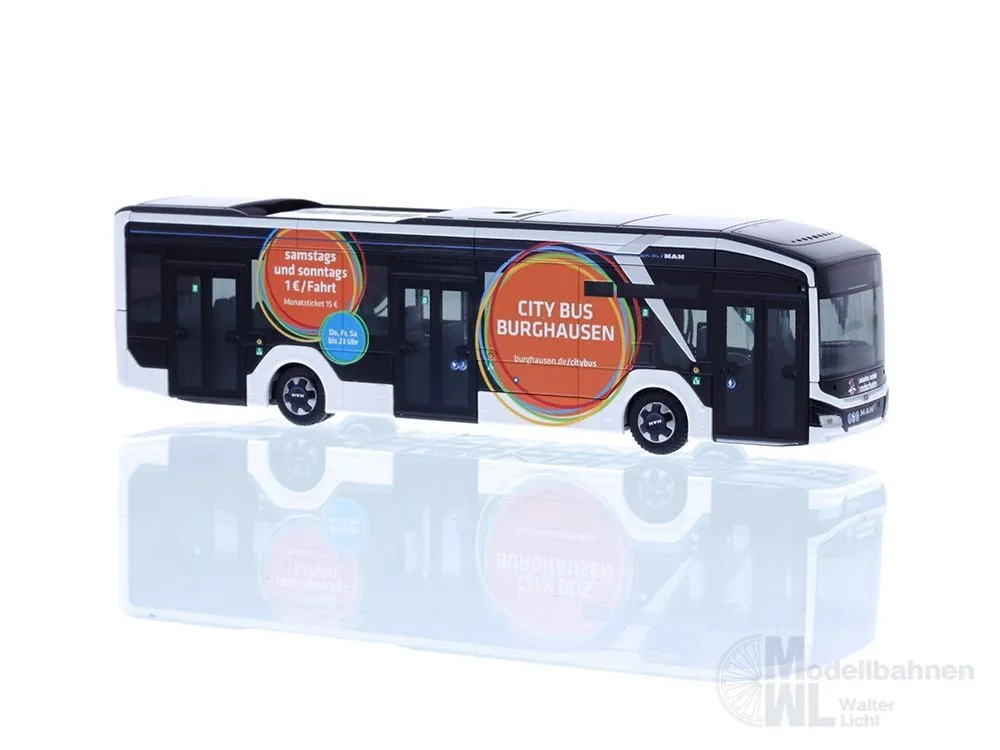 Rietze 76364 - MAN Lion´s City 12 E Citybus Burghausen H0 1:87