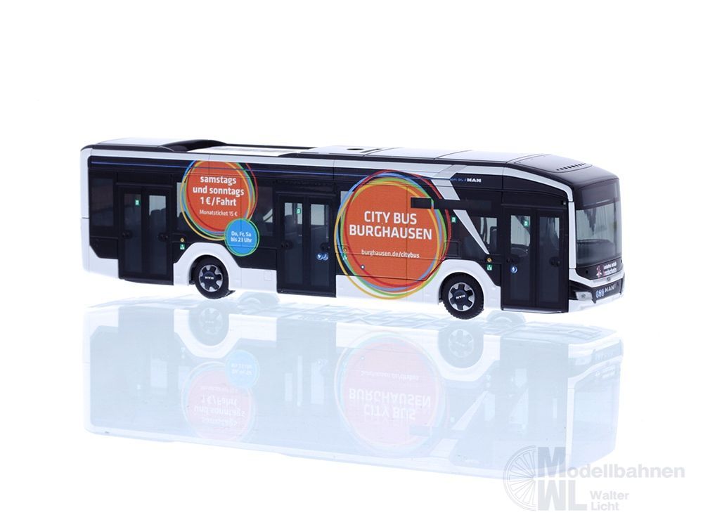 Rietze 76364 - MAN Lion´s City 12 E Citybus Burghausen H0 1:87