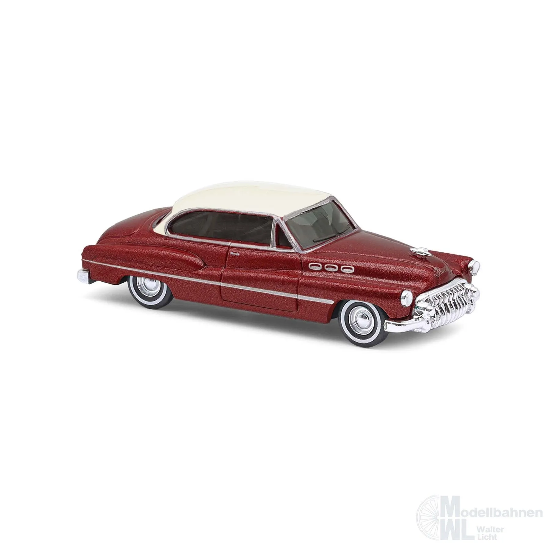 Busch 44722 - Buick ´50 rot H0 1:87