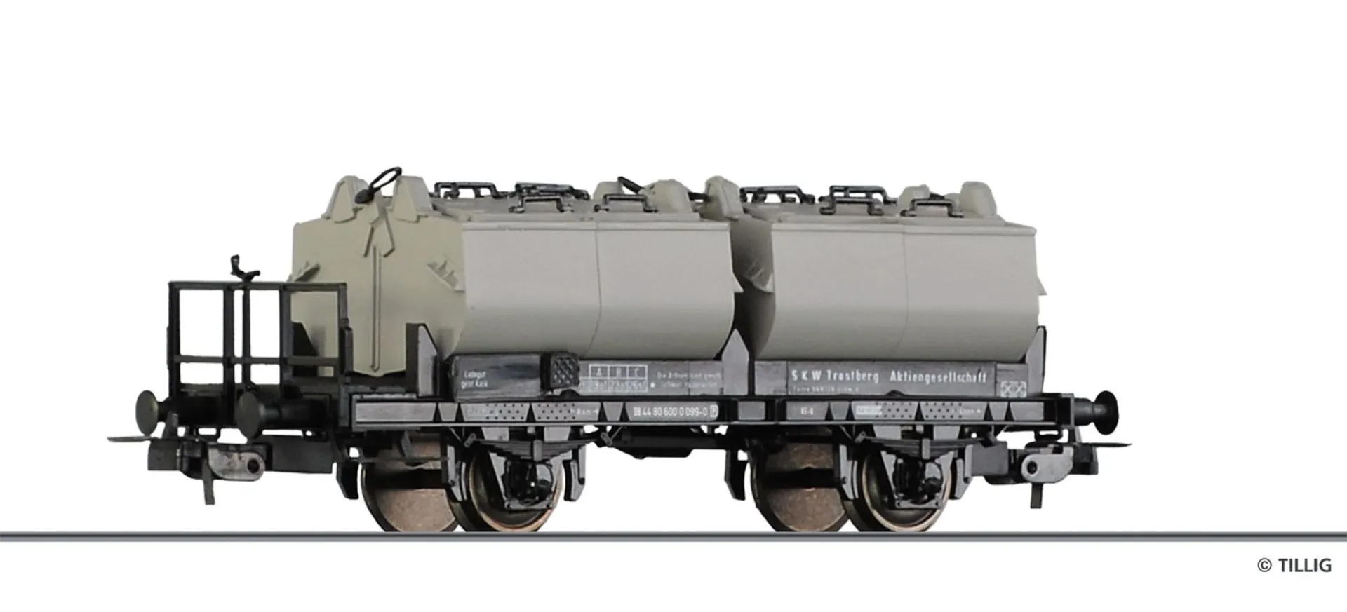 Tillig 77021 - Kalkkübelwagen DB Ep.IV SKW Trostberg H0/GL