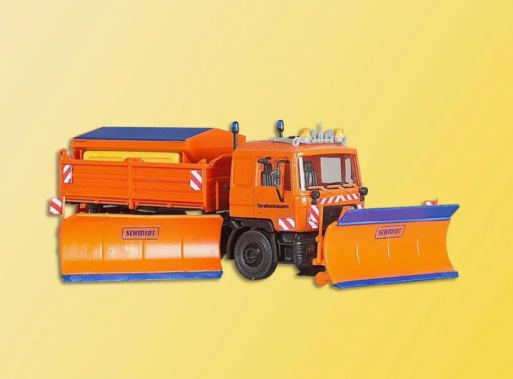 Kibri 15219 - MAN Autobahnräumfahrzeug mit Seitenpflug H0 1:87
