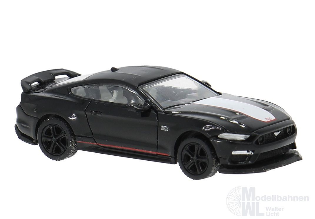 PCX-Models 870571 - Ford Mustang VI Mach I schwarz 2020 H0 1:87
