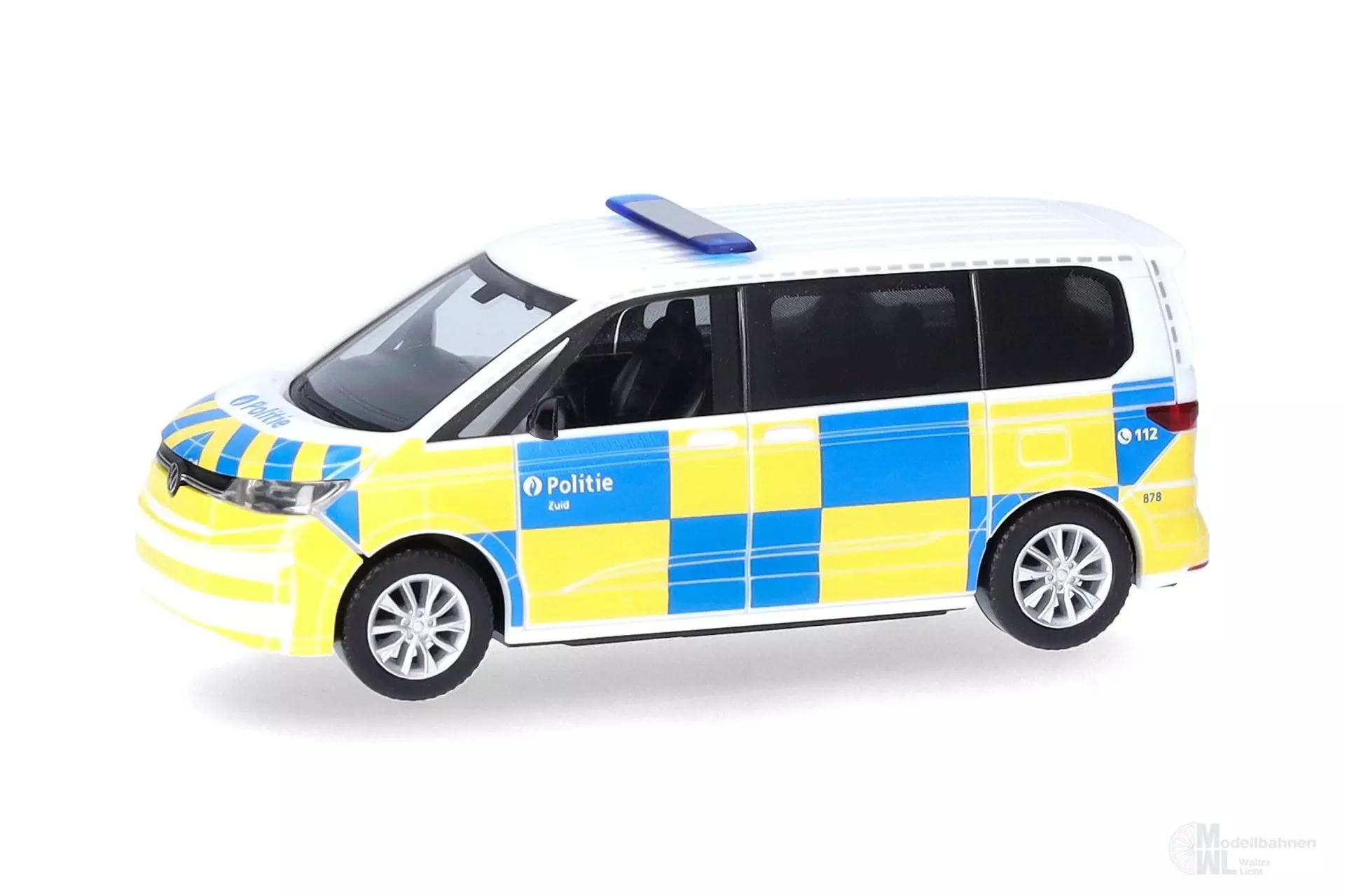 Herpa 098670 - VW T7 Multivan Police Belgien H0 1:87