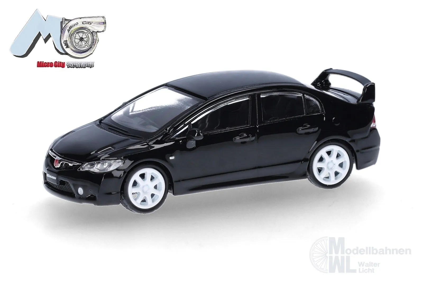 Herpa 87MC000100 - Honda Civic FD2 schwarz H0 1:87
