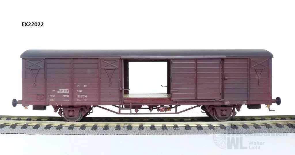 Exact Train 22022 - Güterwagen gedeckt DR Ep.IV Gbs 1500 H0/GL